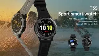 T35C - Reloj Inteligente Bluetooth Impermeable Deportes Extremos