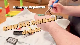 BMW E65 Fernbedienung/Schlüssel Reparieren | KENO