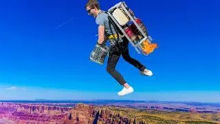 How to build a real JETPACK Jet Suit that actually flies - We're scared of it.
