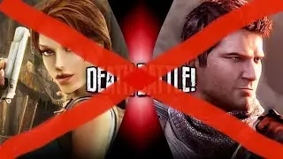DEATH BATTLE's Nathan Drake VS Lara Croft DEBUNKED
