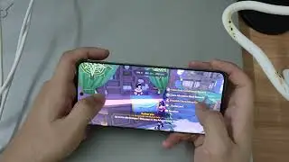 Genshin Impact gaming test on OPPO Reno10 Pro+ (handcam)