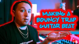 Making a bouncy guitar beat