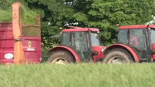 Zetor Tractors at Grass Silage 2020