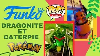 Funko Pop Pokemon Dragonite et Caterpie