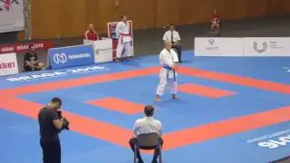 WCU 2016, kata male bronze medal match, FAbian SVK vs Deryugin RUS