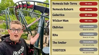 What Has Happened To Ride Availability At Alton Towers?