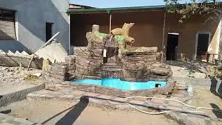 Водопад из арт бетона своими руками обзор.