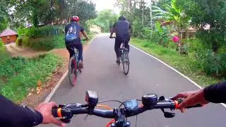 MTB cycle off road in Kerala | Cycling at vattathil water fall | anzta cycling