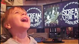 Five year old boy covers Bruce Dickinson - Tears of the Dragon