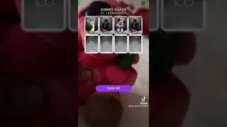 Foxy opens some character cards