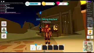 CARA MENDAPATKAN STAR ROD dan Prestasi DESERT PYRAMID- Fishing Simulator- Roblox