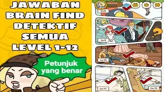 Jawaban Brain Find Detektif Bahasa Indonesia Semua Level 1-12