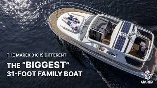 Marex 310 - Biggest 31-foot family boat