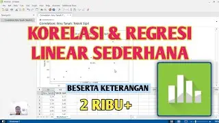 Korelasi & Regresi Linear Sederhana Menggunakan Minitab - Tutorial