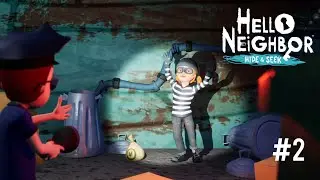HELLO NEİGHBOR HİDE AND SEEK / Hırsız - Polis bölümü / 2.Bölüm