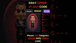Hamster Kombat Daily Cipher 27 July | 27 July daily cipher code hamster kombat 