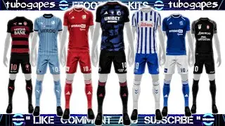 New Kits!All 3F Super League Kits Update eFootball 2024🔥