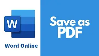 Word Save as PDF 
