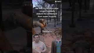 Defending settlement #gaming #falloutgame #fallout4 #fallout