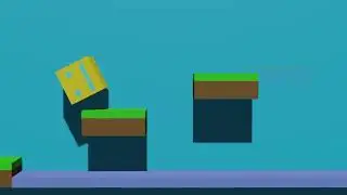 Geometry Dash in Minecraft. Blender animation.