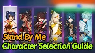 Genshin Impact India | Stand By Me Event | Choose One 4 Star Character