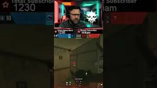 1v2 with chat trying to win #starwars #rainbowsixsiege  #bestclips