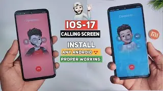 IOS 17 Calling Screen Enable In Any Android Phone | Ios 17 Calling UI Enable | Without Root