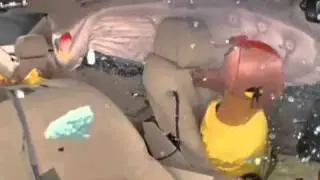 BMW 5 Series Side Impact Crash Test