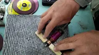 Как открутить гайку двигателя пылесоса LG ?