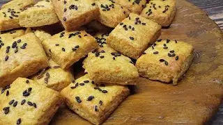 Закусочное печенье с сыром к аперитиву