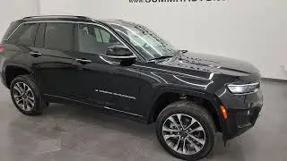 2022 JEEP GRAND CHEROKEE OVERLAND HEMI DIAMOND BLACK 4K WALKAROUND 22J21A SOLD!