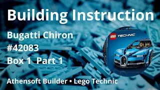 Lego Technic Bugatti 42083 002 Box 1 Part 1 | Building instruction | #lego #technic #instruction