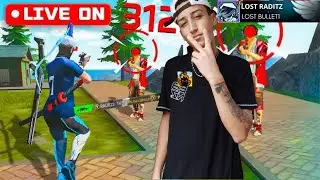 FREE FIRE 💚RADITZ LIVE ON💚ZERO FOCO 💚ZERO SENSI MOBILE