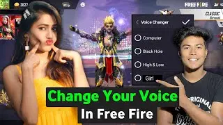 How To Change Voice In Free Fire Without Root | Free Fire Voice Changer New Trick 2021