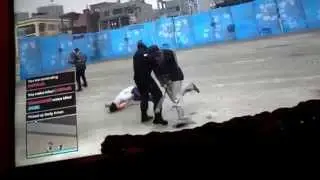 COOL fight! Girl beats guy to death