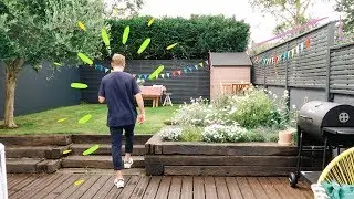 We hosted a garden party 🙌🏼☀️IN THE NEW HOUSE