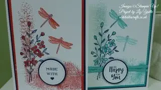 Stampin Up Tutorials - #72 Touches of Texture options