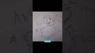 Drawing of a pretty girl
