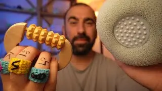 Facial massage therapy for ADHD that will keep you focused - ASMR Layered sounds