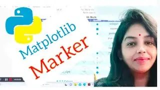 matplotlib marker || Data visualization || markersize || markeredgecolor || MacsoftTwo