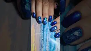 Аквариумный дизайн #nails #manikur #дизайнногтей #мастерманикюра #гельлакногти #маникюр #nailart