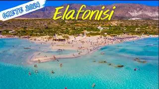 Elafonisi 2024 Chania Crete Greece 4K