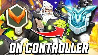 Unranked To GM Reinhardt (Bronze 5 to Grandmaster 5) with Controller on PC [PART: 1/3]