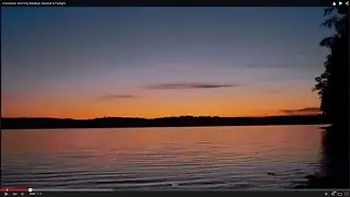 Twilight on Pihlajavesi Pöllänselkä & Blue Danube (by Strauss)