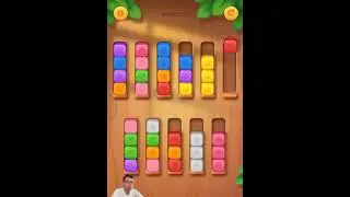 Wood Sortpuz: Ball Sort Puzzle Level 1021 - 1030 Walkthrough | PuzzleChallenge ✔️