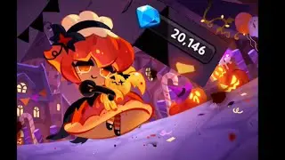 can I get the new Halloween cookie with 20k gems?