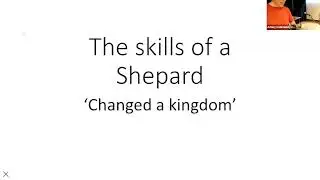 Skills of a shepard