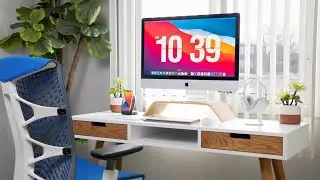 My Minimal Desk & Office Setup for 2021!