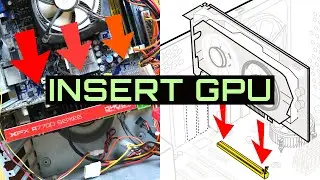 How to put your new GPU into your PC (Graphics Card Case/Tower/