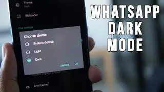 WhatsApp Dark Mode for Android - How to Enable, Download WhatsApp Beta 2.20.13